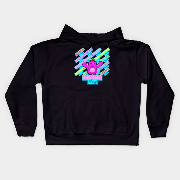 Hugs! Kids Hoodie by Spacecoincoin